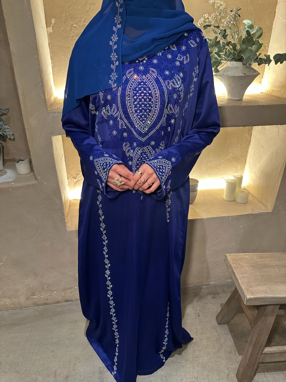 Omani Blue Jalabiya