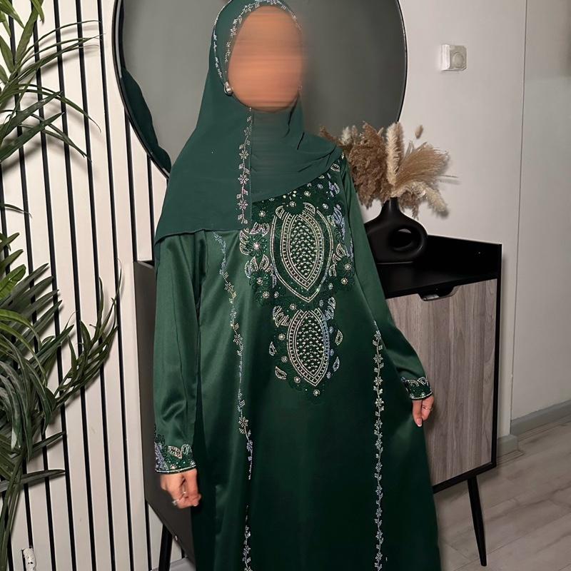 Green Omani Jalabiya