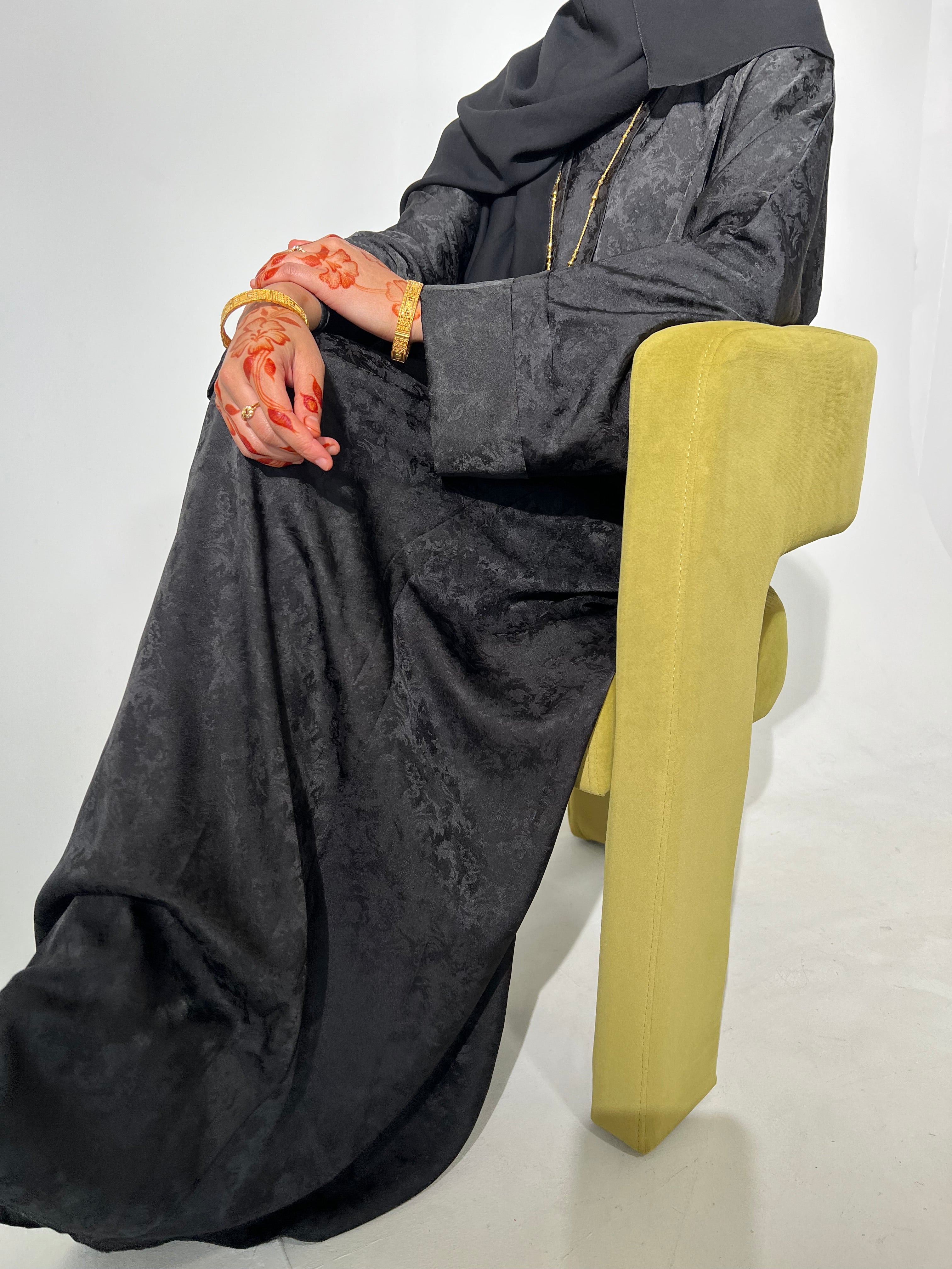 Nour Black Abaya image 3