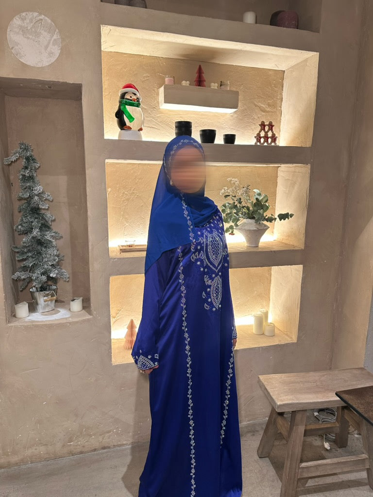 Omani Blue Jalabiya
