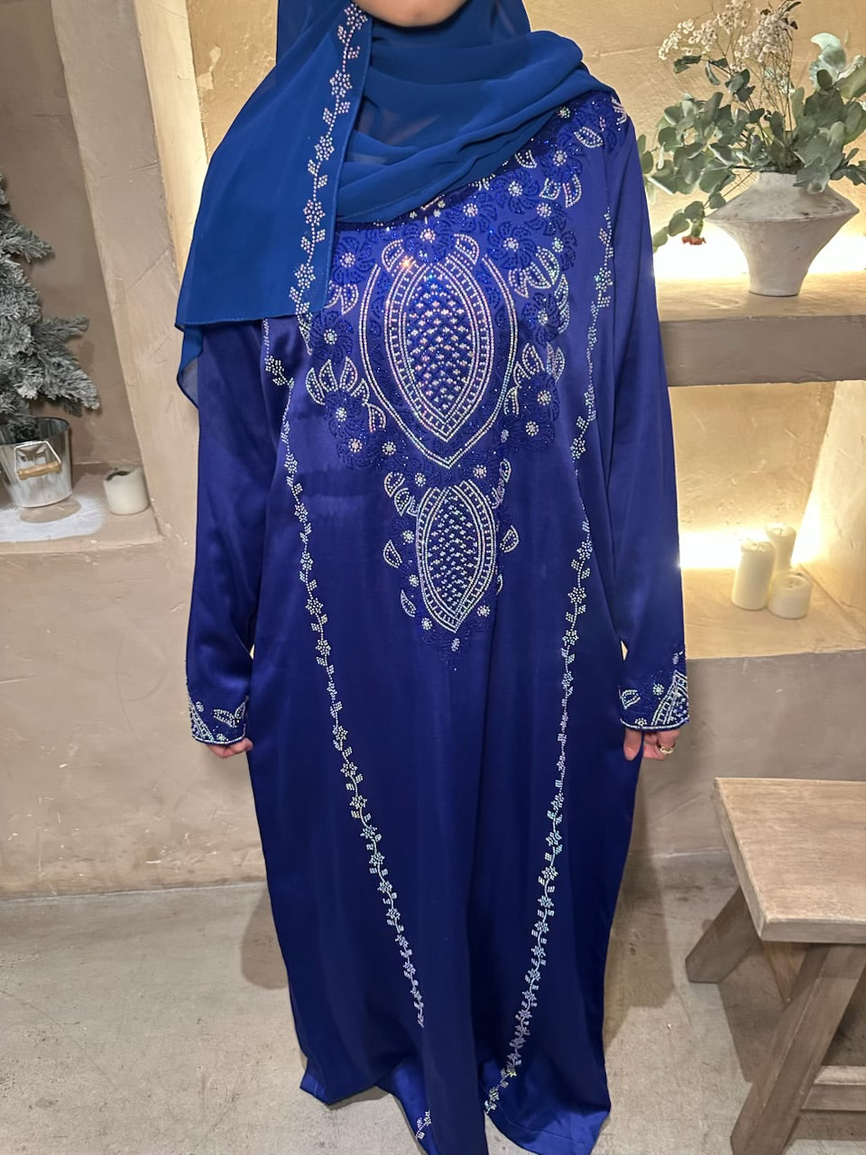 Omani Blue Jalabiya